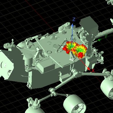 Um die Leistungsfähigkeit von Antennen an Raumanzügen und Rovern in simulierten Mondmissionen zu analysieren, nutzen die Ingenieure am NASA Glenn Research Center die elektromagnetische Simulationslösung von Synopsys. (Bild: Synopsys)