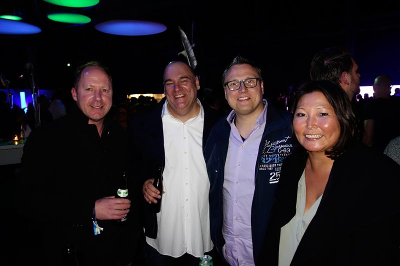 (v. l.) Sascha Böhmer, Western Digital, Oliver Gorges, cop software + services, Lutz Kaiser und Miriam Franke, Western Digital  (Bild: IT-BUSINESS)