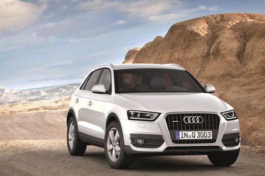 Audi Q3: Der neue Midi-Geländegänger aus Ingolstadt geht im Juni zu Preisen ab 29.900 Euro an den Verkaufsstart. (Archiv: Vogel Business Media)