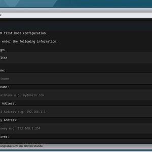 Einrichten von OPSI nach der Inbetriebnahme der VM.(Bild:  Joos)