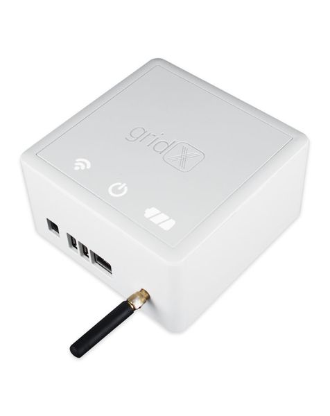 Durch die Gridbox funktioniert die Batterie als Speicher für das Smart Grid. Die überschüssige Energie wird automatisch mit anderen geteilt und das Stromnetz entlastet. (Gridbox)