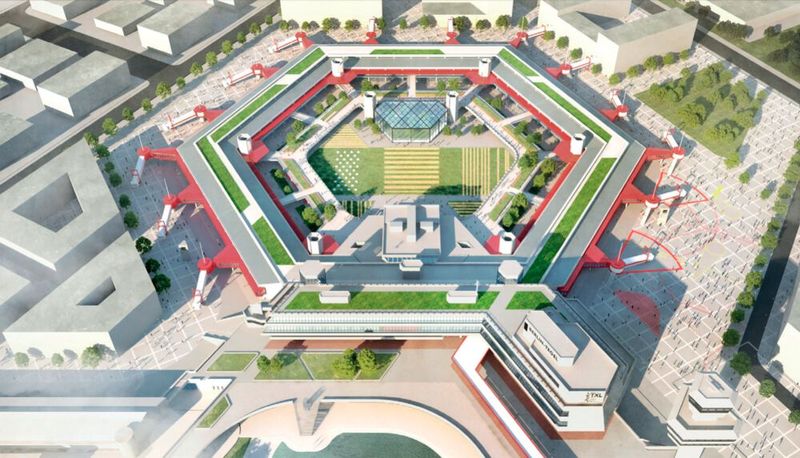 Abbildung 2: In der Planung: Das neue Aussehen des Ex-Flughafens TXT (Bild: © Tegel Projekt GmbH agn Architekten)