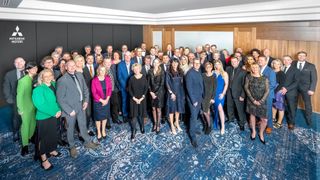 Bei einer Veranstaltung in Frankfurt ehrte Mitsubishi  31 Händler. (Bild: Ulrich Schaarschmidt/Mitsubishi)