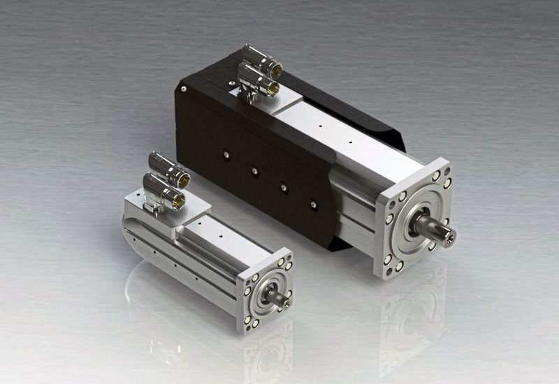 Die HBRs sind Drehstrom-Synchronmotoren mit permanentem Magnetfeld und bürstenlosem Hohlwellen-Resolver, die sich mit Planetengetriebe, Haltebremse und Fremdbelüftung kombinieren lassen.  (Engel Elektroantriebe )