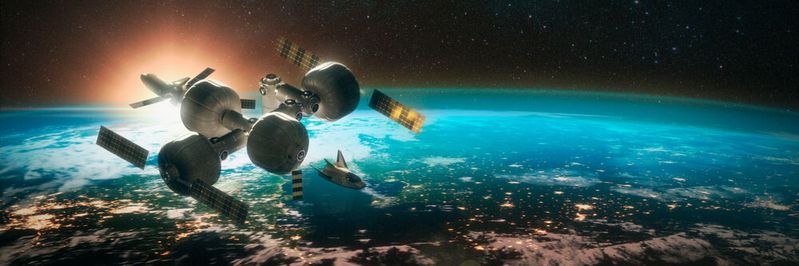 Das Sierra Space Dream Chaser-Raumflugzeug und das Life-Habitat werden beide mithilfe von Xcelerator von Siemens entwickelt. (Bild:  Sierra Space)