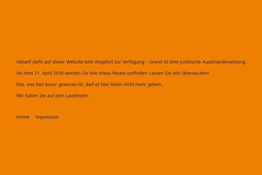 Statt einer Autobörse findet man auf auto4you.de zur Zeit nur eine kryptische Botschaft (zum Vergrößern bitte das Bild anklicken).(Bild:  Screenshot)