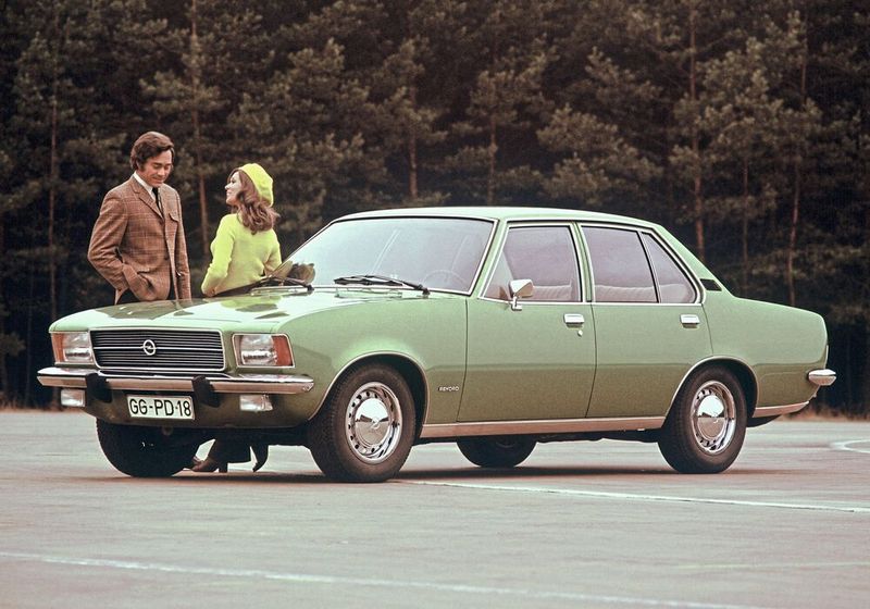 Der Opel Rekord D. (Bild: Opel )