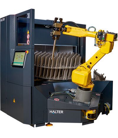 The AMB will be a showcase for Halter, where the Universal Big 70 robot will demonstrate what it can do. But other systems that save time in machining processes will also be on show ...(Image: Holder)