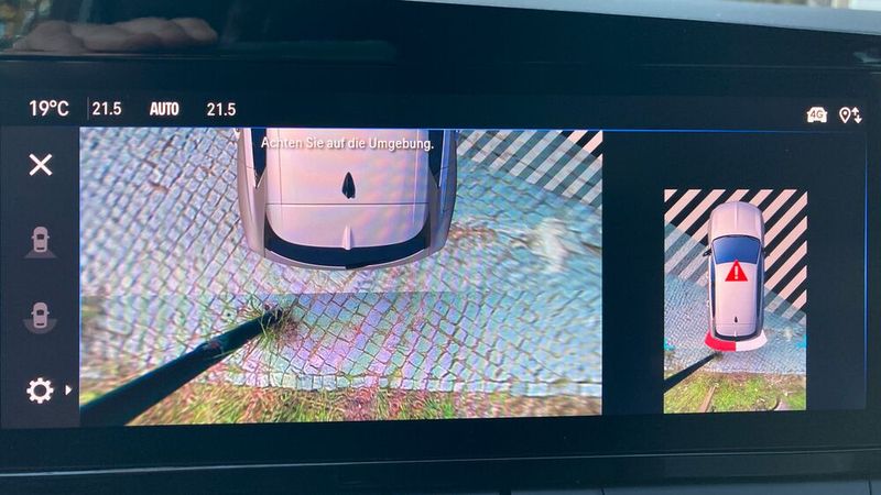 Gut umgesetzt: Rangierhilfe aus der Vogelperspektive. (Bild: Rehberg / VCG)