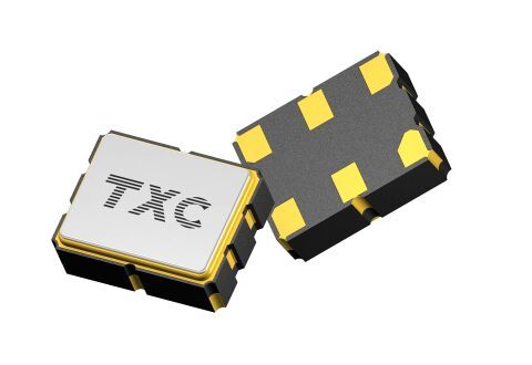 Programmable MHz oscillator from TXC. Timing components of this type are used where stable reference clocks and flexible frequency selection are required.(Bild:  TXC)