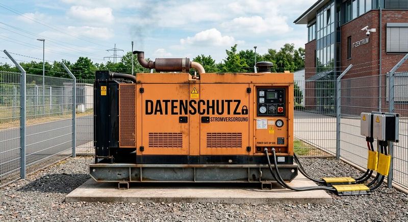 Kleiner Tipp: So sieht ein Datenschutzgenerator nicht aus.(Bild:  Gemini / KI-generiert)