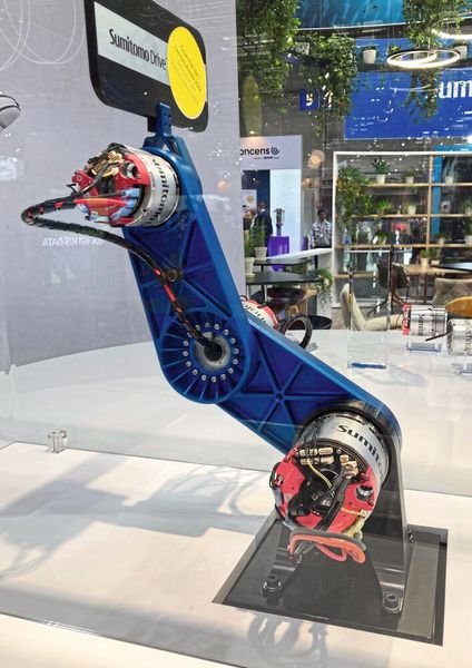 Der integrierte Antrieb Tuaka wurde für Roboteranwendungen entwickelt. (Bild: Stefanie Michel)