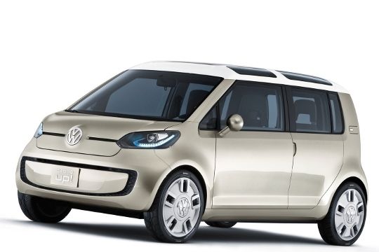 Auch Volkswagen hat die Studie Space Blue von Anfang an so ausgelegt, dass sie für einen Elektroantrieb geeignet ist… (Archiv: Vogel Business Media)