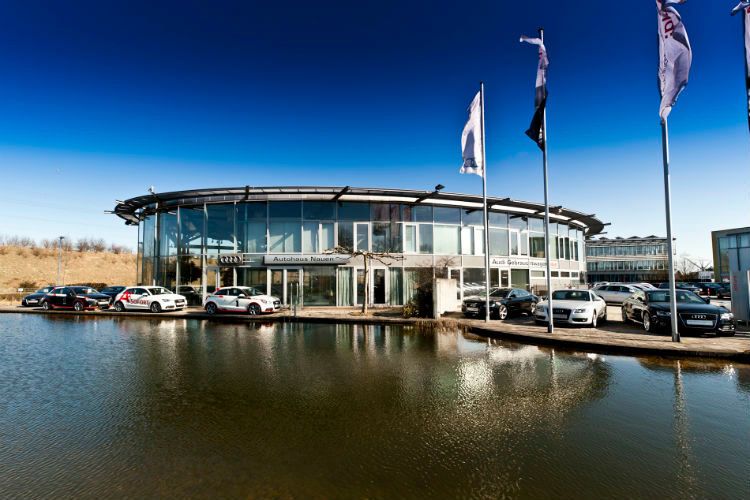 Die Audi-Ellipse in Meerbusch. (Foto: Nauen)