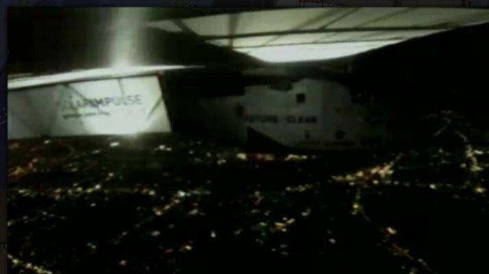 Flug 7 Nanjing - Nagoya (Japan): Impressionen (Bild: Solar Impulse)