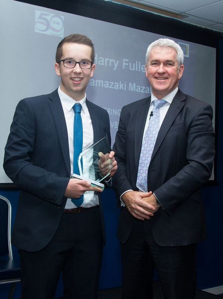 Harry Fuller won the Personal Development Award. (KPB Photography)