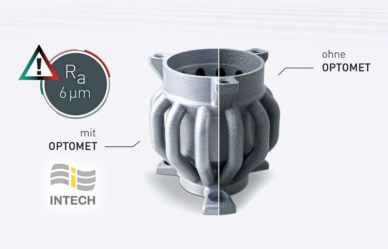 Optomet berechnet automatisch die optimalen Prozessparameter, erleichtert die Programmierung und führt zu deutlich verbesserten Oberflächenqualitäten und reproduzierbaren Werkstoffeigenschaften. (DMG Mori)