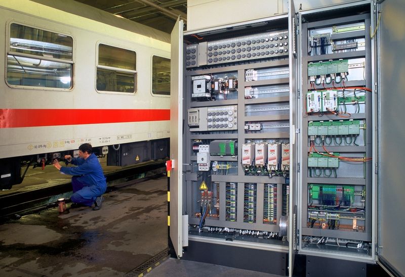 6 Im Hauptschaltschrank  ... befinden sich die Steuerungen sowie einige Antriebe. (Archiv: Vogel Business Media)