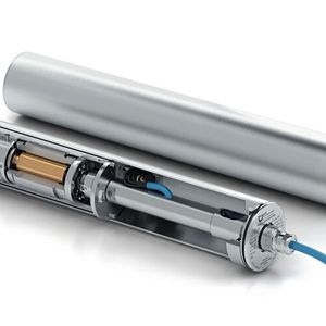 Konstruktionsform, hohe IP-Schutzklasse und Edelstahl des ölfreien Trommelmotors zielen auf hygienische Designs.(Bild:  Momentum Technologies)