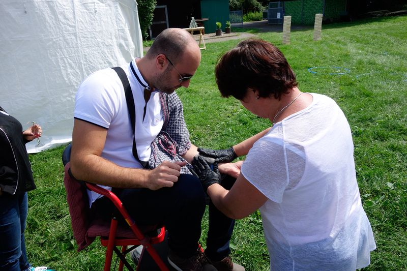 Welches Motiv sich Dejan Atanasov, Littlebit, wohl ausgesucht hat? (Bild: IT-BUSINESS)