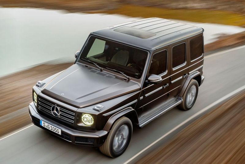 Trotz der Ähnlichkeiten zur ersten G-Klasse-Generation wurden nur drei Bauteile unverändert vom Vorgänger übernommen. (Bild: Mercedes-Benz)