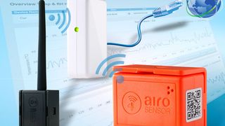 SenseAnyWhere  - Datenlogger für Bewegung, Temperatur und Feuchte. (Dr.Schetter BMC)