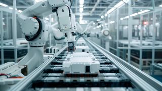 The Chinese automation company Estun has been active in the European robot market with a subsidiary since August. (symbolic image) (Image:© ckybe - stock.adobe.com / AI-generated)