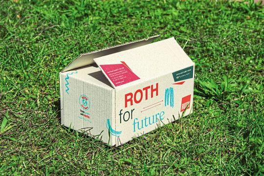 Versandkartons aus Graspapier als nachhaltige Alternative zu herkömmlichen Verpackungen(Bild:  Carl ROTH)