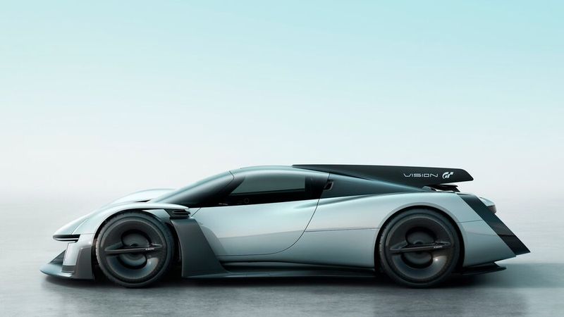 Trotz batterieelektrischem Antrieb kauert der Vision Gran Turismo ziemlich flach über dem Boden. (Bild: Xiaomi)