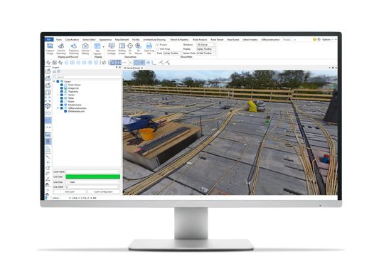Die Software Magnet Bridge im Geomatik-Portfolio von Topcon bietet ab sofort zusätzliche Module für die mobilen Handscanner der CR-S-Serie.(Bild:  Topcon)