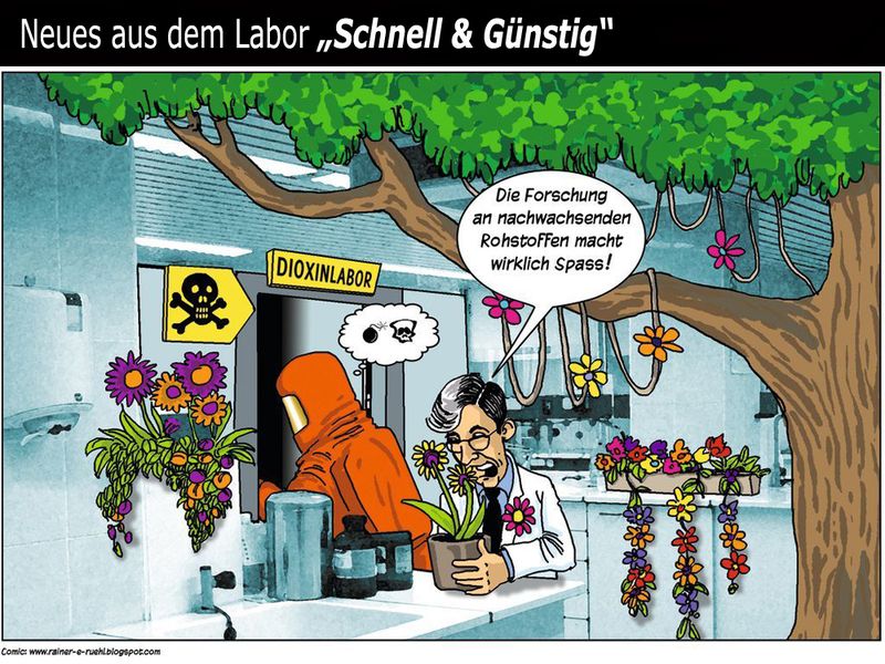 Übersicht unserer Bildergalerien (Comic: www.rainer-e-ruehl.blogspot.com) (Bild: LABORPRAXIS)