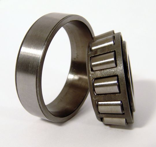 Tapered roller bearings are one of the many types of rolling bearings available today.(Source:  Wälzlager konisch "Steyr 30302 C 18" /btr / CC BY-SA 2.5)