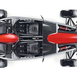 Völlig neu an dem Atom 4 ist unter anderem der Rahmen, bei dem die Rohre nun dicker und damit rund 15 Prozent steifer sind als bisher.(Bild:  Ariel Motors)