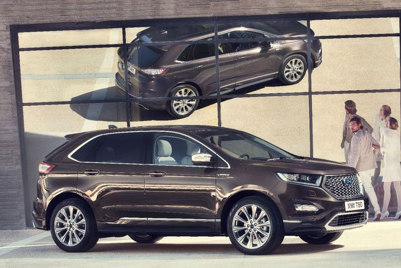 Die Preisliste beginnt bei 42.900 Euro; für den Edge Vignale werden 53.300 Euro aufgerufen. (Ford)