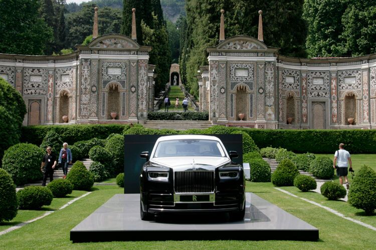 ... stand am See unter anderem auch dieser Rolls Royce sowie ... (Bild: Ampnet)