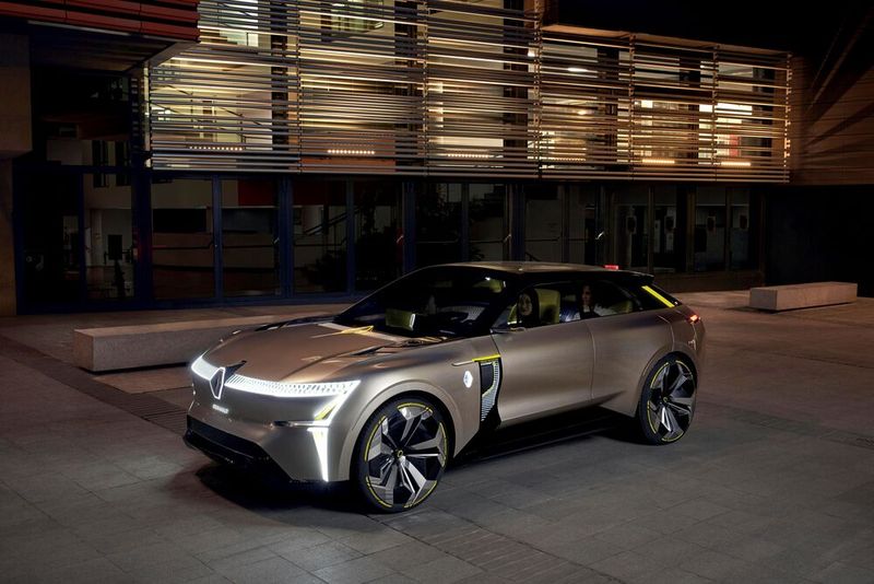 Renault präsentiert mit dem Morphoz eine Crossover-Studie mit variabler Karosserielänge. Renault präsentiert mit dem Morphoz eine Crossover-Studie mit variabler Karosserielänge.