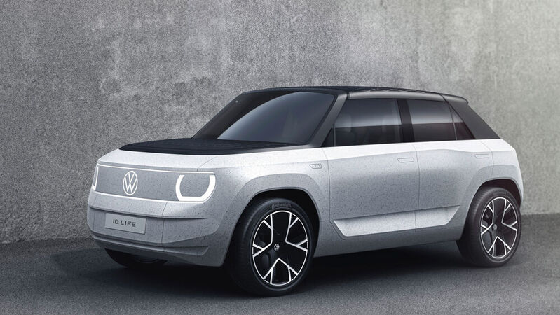 Das ID Life Concept zeigte auf der letztjährigen IAA, wie VWs Einstiegsstromer aussehen könnte.
