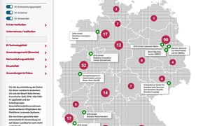 KI-Landkarte: Plattform zeigt Innovationen in Deutschland. (Lernende Systeme – Die Plattform für Künstliche Intelligenz)