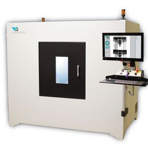 Dieser Computertomograph erstellt zwei- oder dreidimensionale Röntgenaufnahmen mit nur einem Knopfdruck – ohne weiteres Vorwissen des Anwenders.
