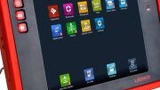Der neue Diagnostester von Launch auf Tablet-PC-Basis. (Foto: Launch)
