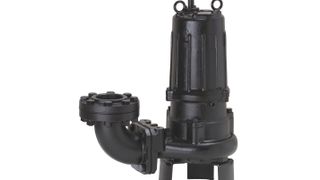 Abwasserpumpe der C/CR-Serie von Tsurumi: Extrem harte Klingen aus Wolframcarbid zerschneiden den Unrat. (Bild: Tsurumi)