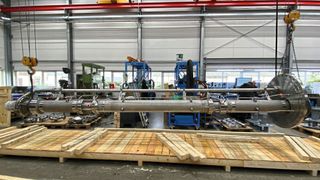 Bungartz, führender Anbieter von Spezialkreiselpumpen, hat einen Rekord aufgestellt: Die erste MPCT-AN Pumpe mit 7,5 Metern Tauchtiefe. (Bild: Bungartz)