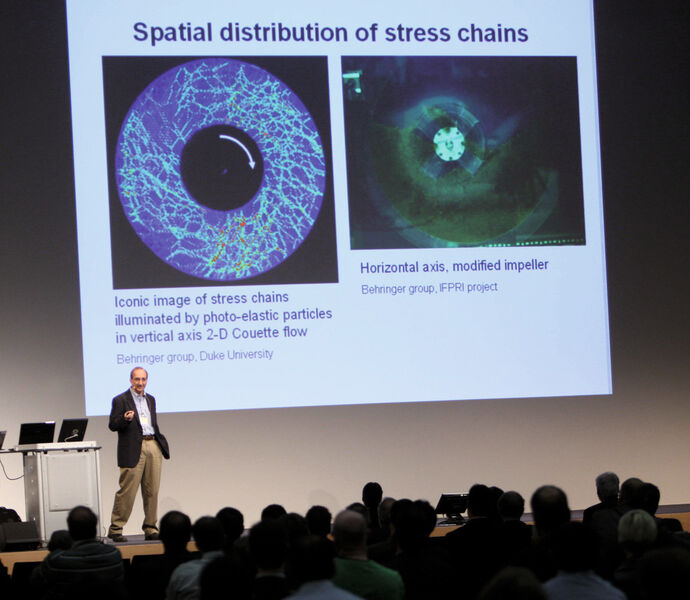 Auf dem Partec-Kongress diskutieren 500 Experten 3 Tage lang in rund 180 Vorträgen über Partikeltechnologien. (Bild: Nürnberg Messe)