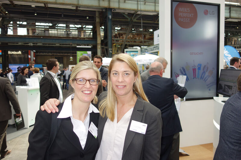 Sandra Goeke (l.), ALSO, mit Verena von Oertzen, LG (Bild: IT-BUSINESS)
