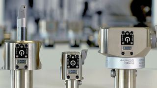 Die digitalen Ausdrehwerkzeuge mit kabelloser Funkverbindung zu Smartphone oder Tablet von Big Kaiser. (Big Kaiser)