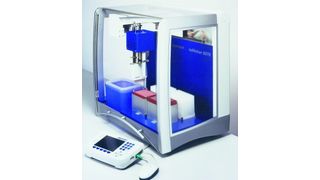 Abb. 1 Automatische Pipettiersysteme wie die Eppendorf epMotion 5070 minimieren die Kosten der Real-Time-PCR für ein Labor mit mittlerem bis kleinem Probendurchsatz. (Archiv: Vogel Business Media)