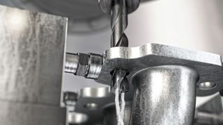 The "CoroDrill Dura 462" was specifically designed for high drilling performance in various materials. (Image:Sandvik)