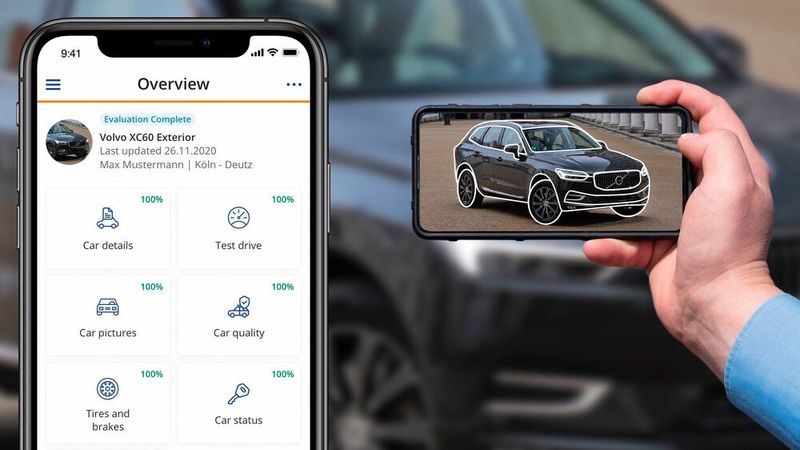 Volvo-Händler haben jetzt Zugriff auf eine Preisdatenbank und exklusive Auktionen bei Auto 1.(Bild:  Volvo)