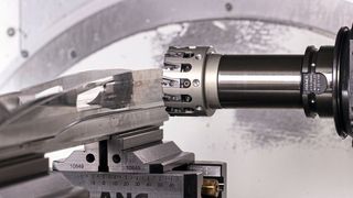 Die Umstellung auf den Horn-PKD-Fräser DTM 1710 sparte zehn Minuten Bearbeitungszeit ein. (Bild: Horn/Sauermann
)