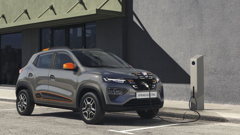 Beim Dacia Spring ist alles bescheiden – auch der Verbrauch. (Dacia)